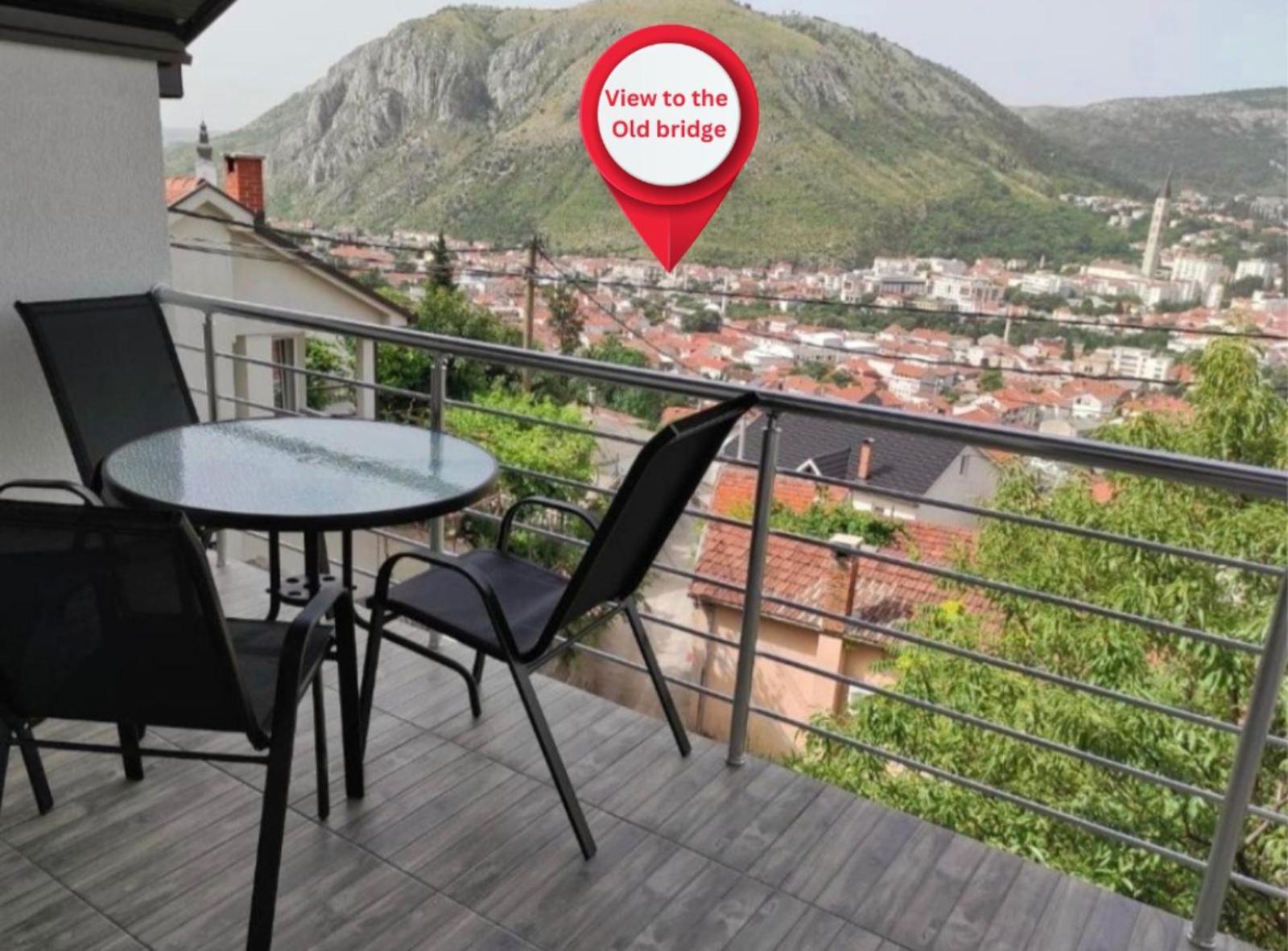 View Of The City - Studio Apartment 2 Mostar Exteriör bild